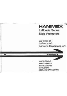 Hanimex LaRonde EFT manual. Camera Instructions.